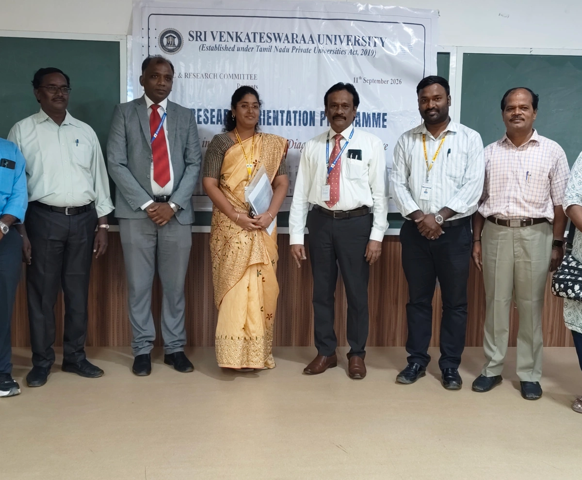 Tamil Nadu IQAC Research Orientation on AI in Healthcare