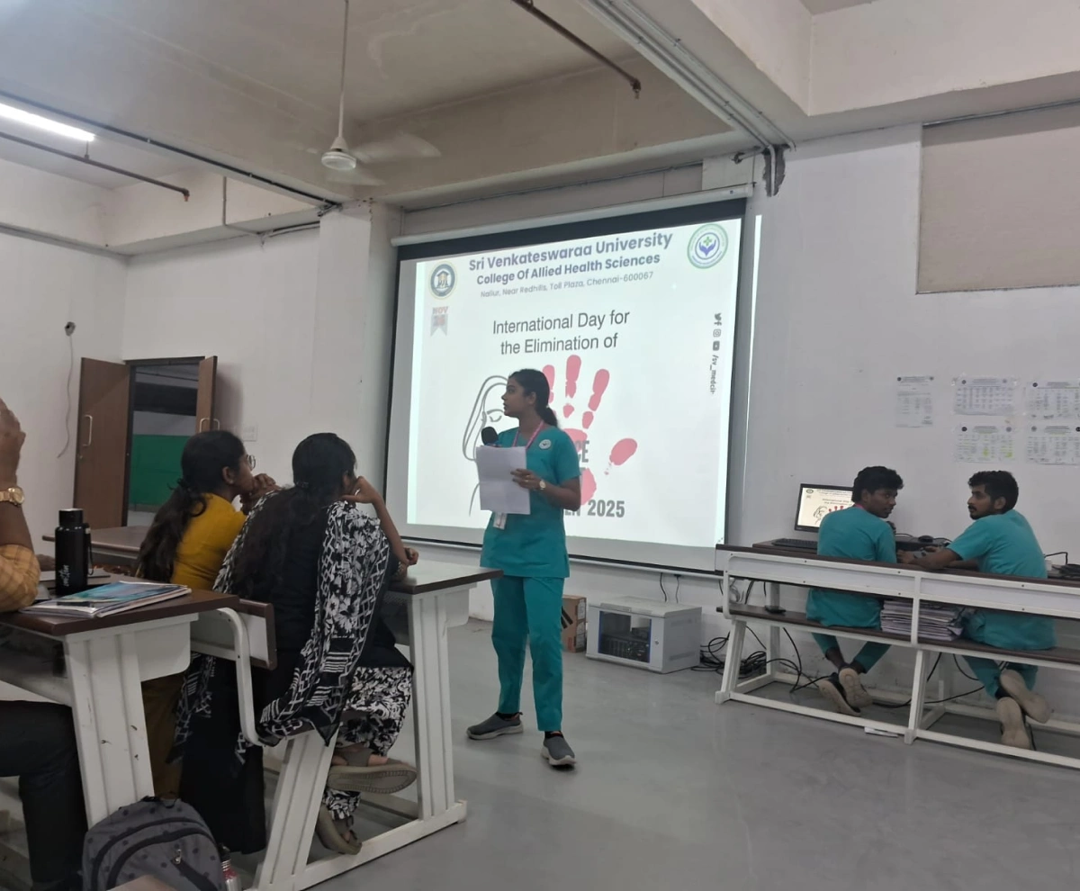 Awareness Program - International Day For The Elimination Of Violence Against Women